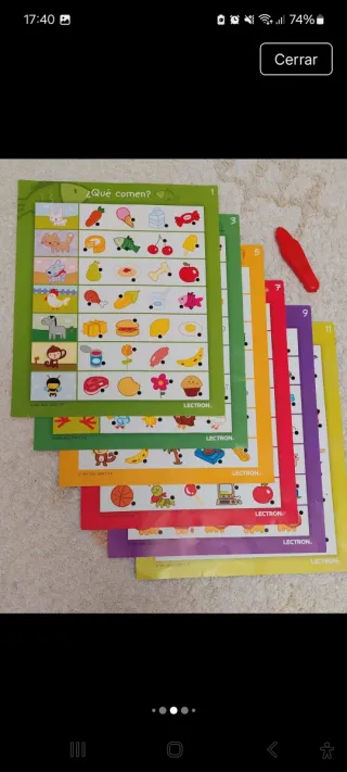 Juego Lectron Los Animales Diset