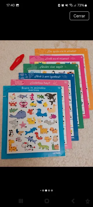 Juego Lectron Los Animales Diset