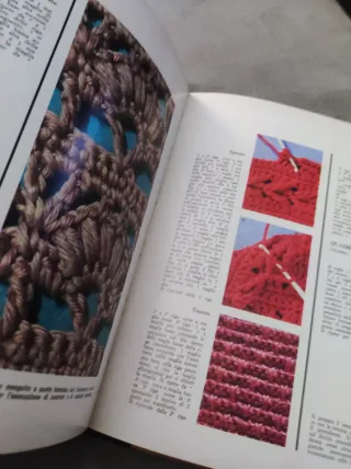 libro vintage Punto per Punto Filo per Filo