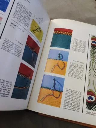 libro vintage Punto per Punto Filo per Filo