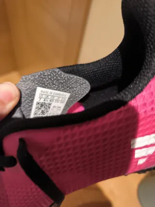 Zapatillas multitaco Adidas rosas