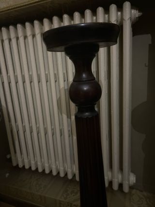 Coppia portavasi in legno