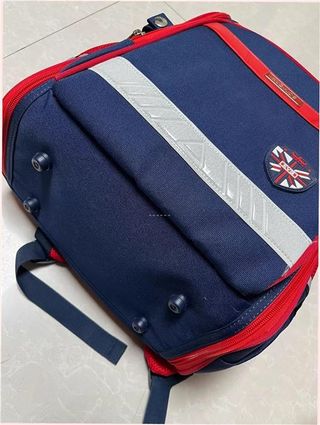 Mochila Escolar KVG KIDS Azul y Roja