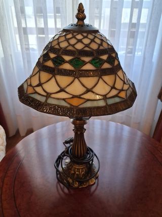 Lamparita de mesa estilo Tiffany