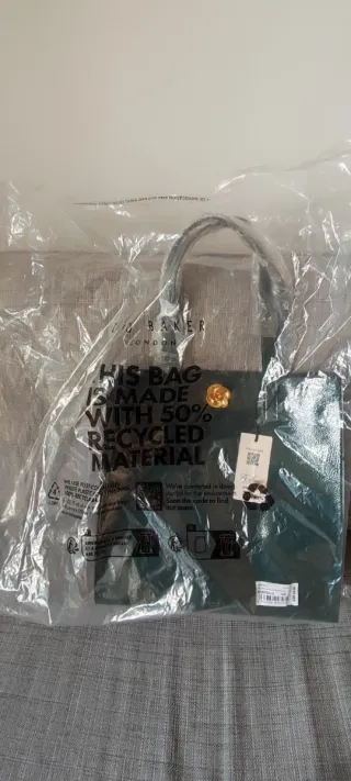 Bolso shopper Ted Baker verde