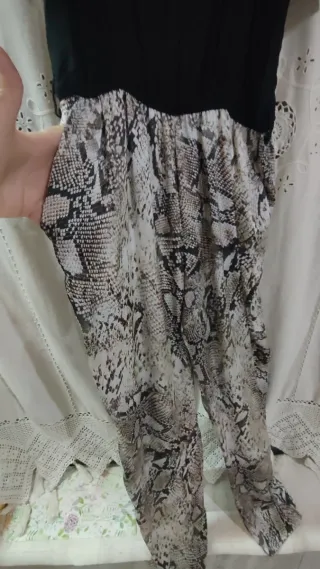 Mono Sfera T40 Negro/Estampado Serpiente