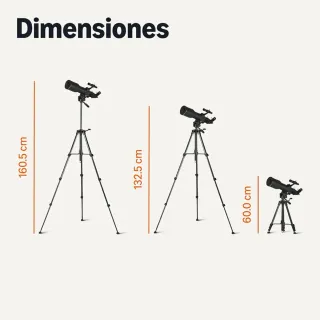 Telescopio Amazon Basics 70mm