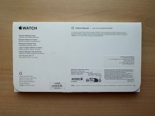 Apple Watch ULTRA 49mm. Nero in titanio milanesi L