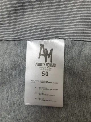 Chaleco Antony Morato Azul Talla M