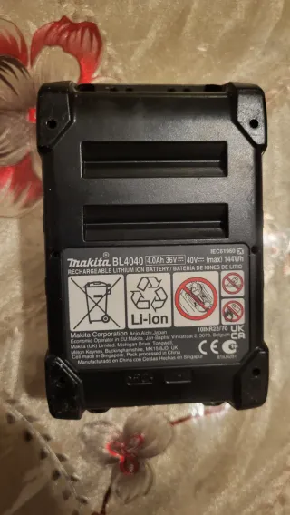 Batería Makita XGT 40V 4.0Ah Li-Ion