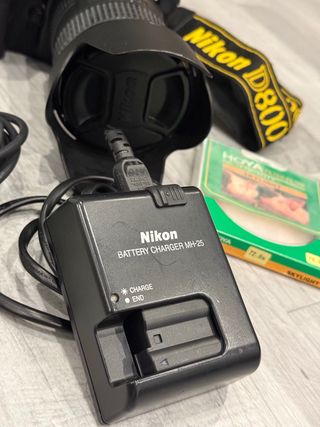 Cámara Nikon D800 Negra