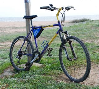 Bicicleta Montaña Scott Azul/Amarillo