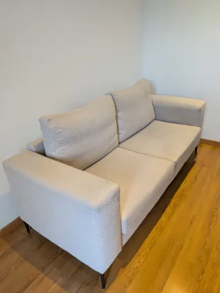 Sofá 3 plazas beige Banak Jagger