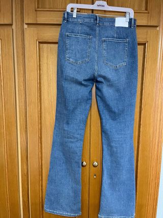 Pantalón campana High Spirits azul