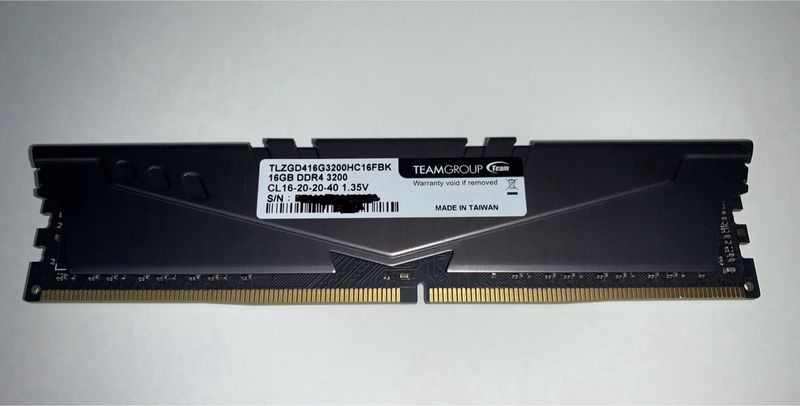 Memoria RAM T-Force Vulcan Z 16GB DDR4 3200MHz afbeelding 2