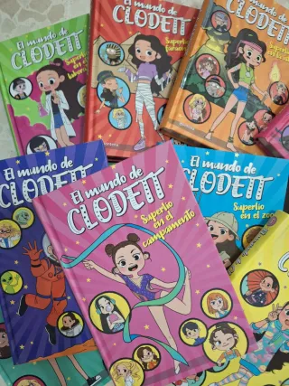 Pack 10 libros infantiles de la colección Clodett
