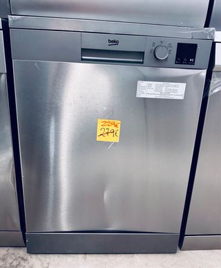 239.Lavavajillas Beko Inox Nuevo Tara Garantia