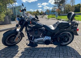 Harley Davidson Fat Boy Special 2011 Negra