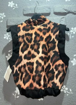 TOP CHALECO ANIMAL PRINT NUEVO