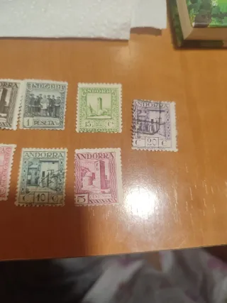 Lote Sellos Andorra