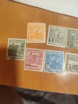 Lote Sellos Andorra