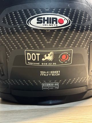 Casco Moto Shiro SH-881 Negro