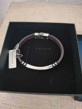 Pulsera Viceroy Acero y Caucho