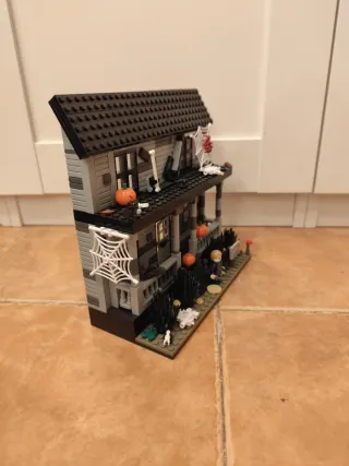 Bloques de construcción casa de terror