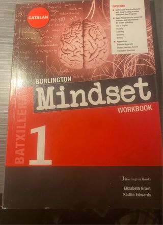 Mindset 1r Batxillerat Workbook Libro inglés