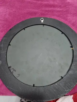 Espejo decorativo luna y estrellas pintado a mano