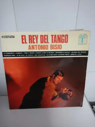 Vinilo El Rey del Tango Antonio Bisio
