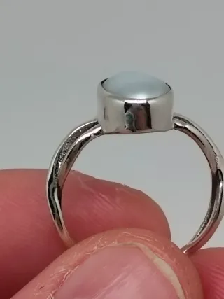 Anillo Plata 925 Perla Cultivada