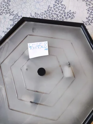 Lámpara Hexagonal de techo Madera