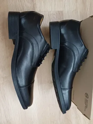 Zapatos de vestir Clarks cuero negro T41.5