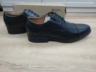 Zapatos de vestir Clarks cuero negro T41.5