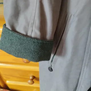 Gabardina/abrigo señora morado/gris