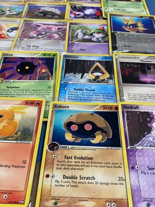 32 cartas pokémon EX POWERS KEEPERS inglés