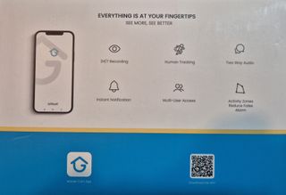 Cámara de seguridad con placa solar y wifi