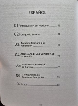 Cámara de seguridad con placa solar y wifi