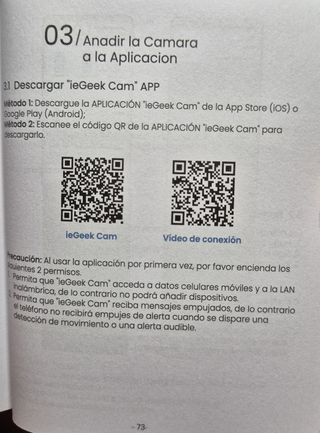 Cámara de seguridad con placa solar y wifi