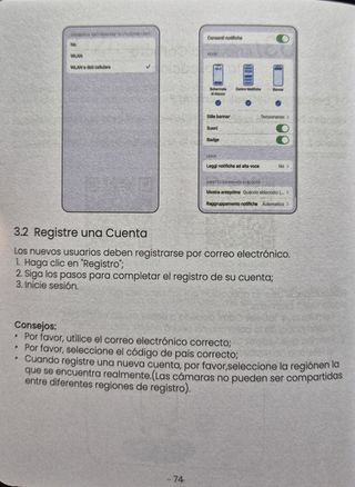 Cámara de seguridad con placa solar y wifi