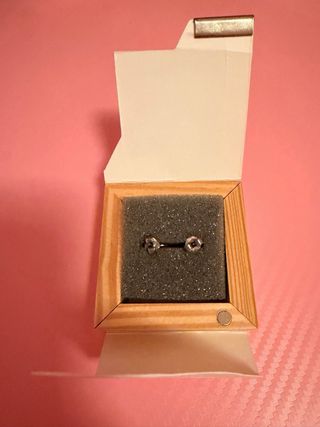 Pendientes de perlas de plata