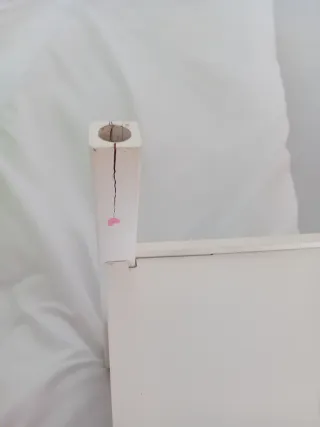 Litera de madera para muñecas