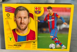 Cromo Lionel Messi FC Barcelona La Liga