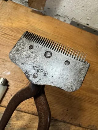 Tijeras de esquilar antiguas