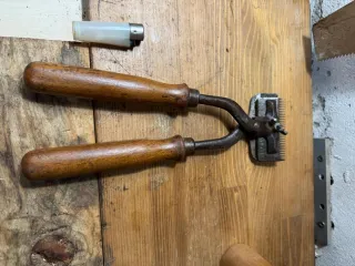 Tijeras de esquilar antiguas