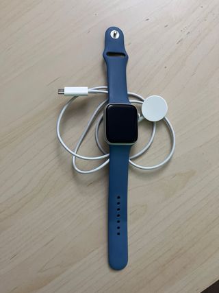 Apple Watch SE 44mm Azul/Plata