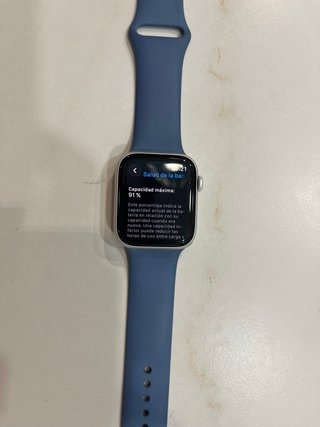 Apple Watch SE 44mm Azul/Plata