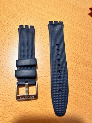 Reloj Swatch Irony Chrono Blue Grid