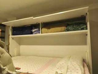 Litera abatible y colchones sin estrenar NUEVO.